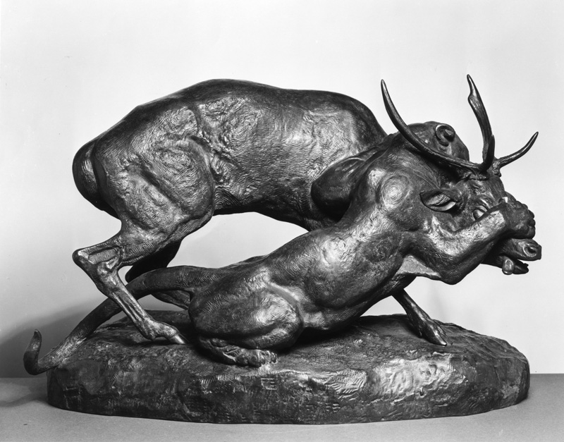 Antoine-Louis_Barye_-_Panther_Seizing_a_Stag_-_Walters_2751_SMALL